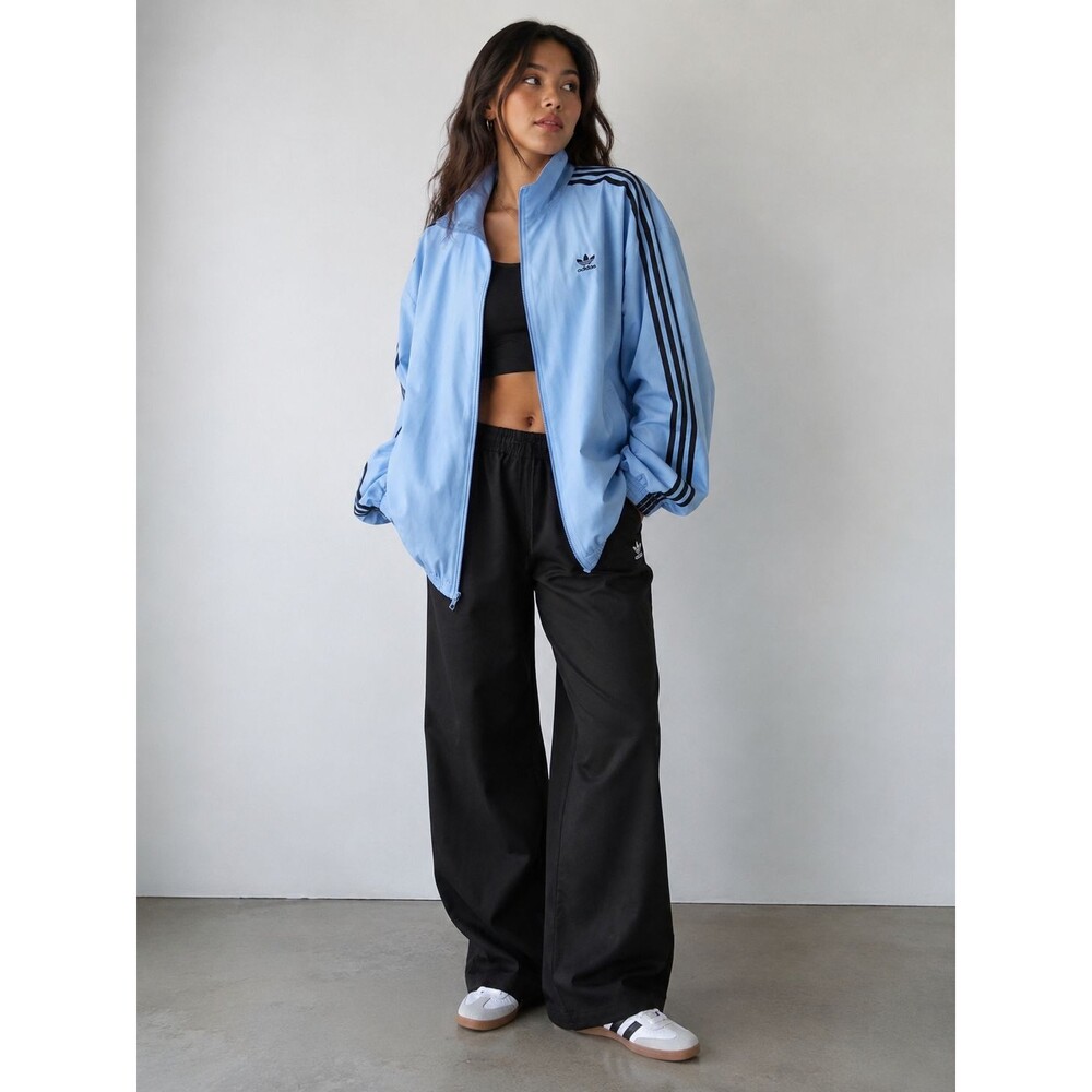 NWT Adidas Originals Adilenium Season 3 Oversized Track Jacket Ash Blue JY2638 L